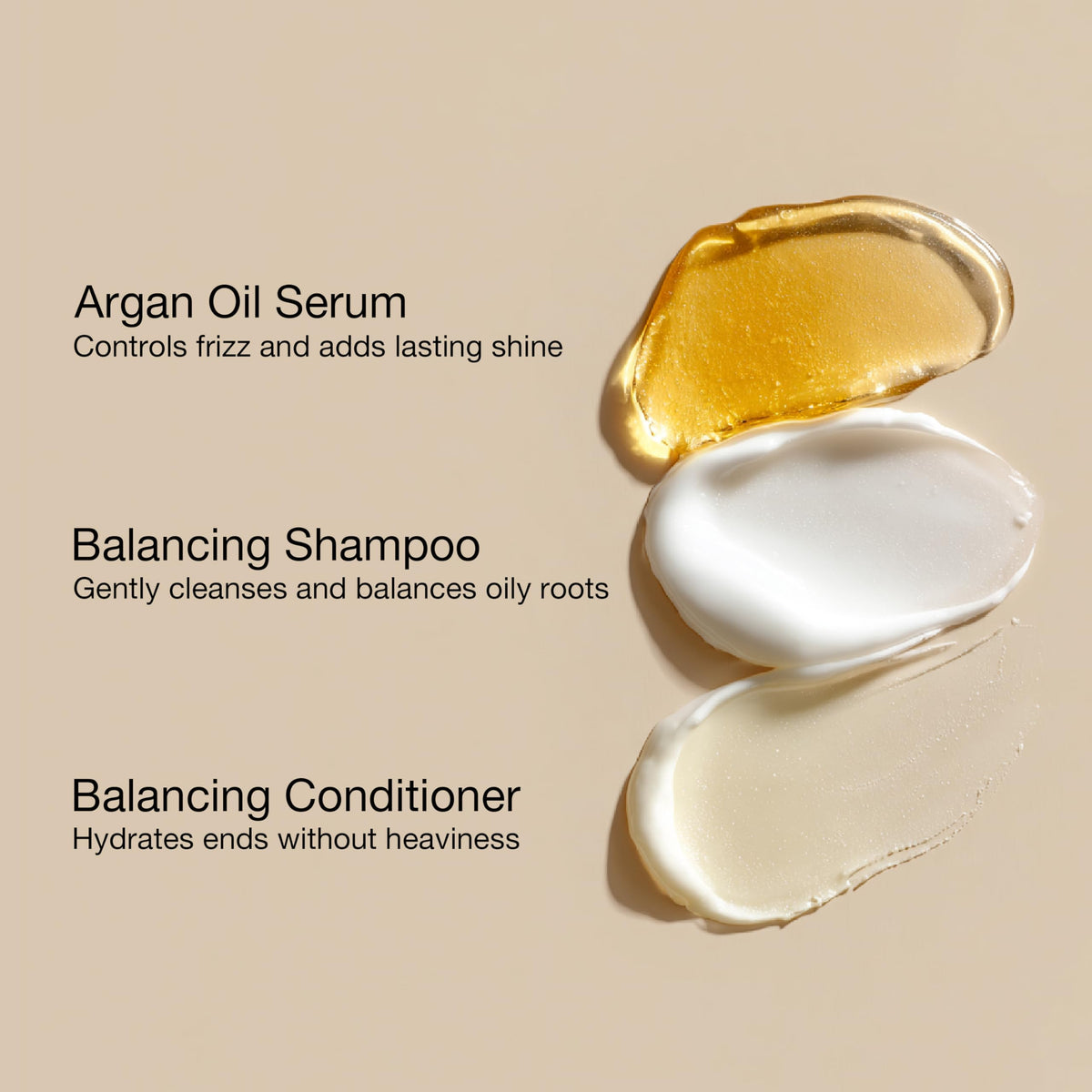 GK HAIR conditioner bottle close-up showing texture and detangling benefit