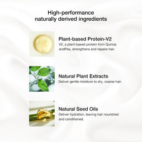 GK HAIR conditioner cream texture close-up showing creamy moisture for detangling