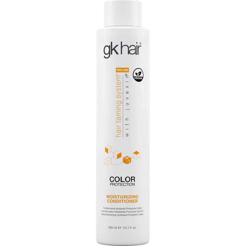 GK HAIR front packaging showing product and brand for confident purchase