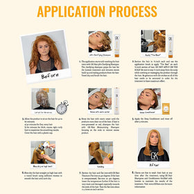 GK HAIR before and after comparison showing reduced frizz benefit