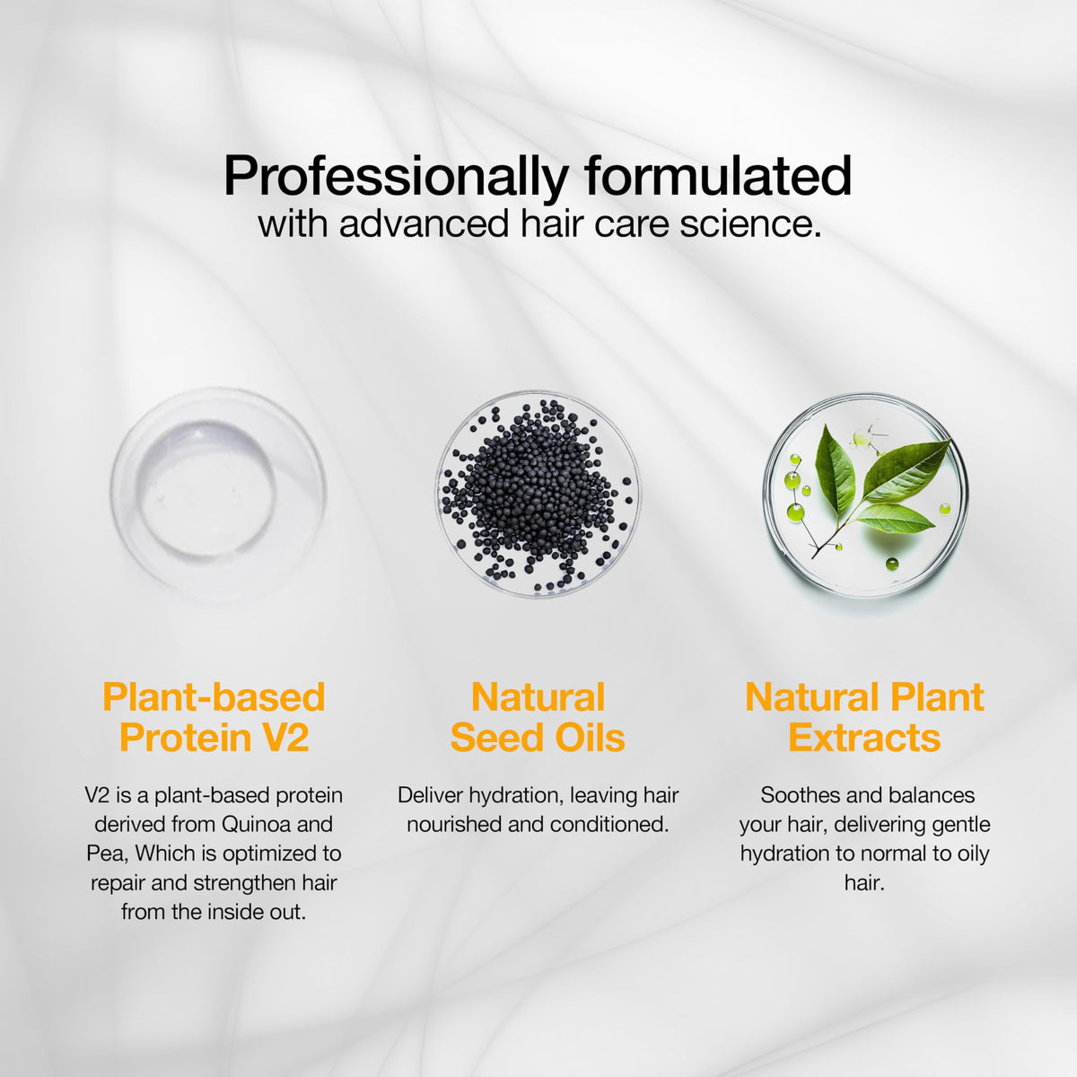 GK HAIR duo used in shower showing lather and scalp cleansing benefit