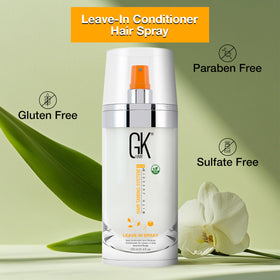 GK HAIR lifestyle image on bathroom counter suggesting daily convenience