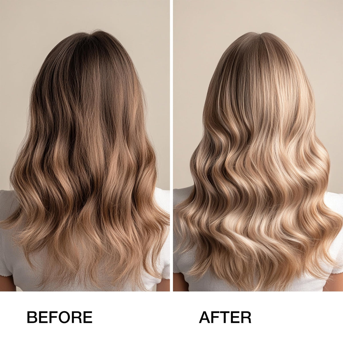 GK HAIR spray action mist demonstrating even application and light feel