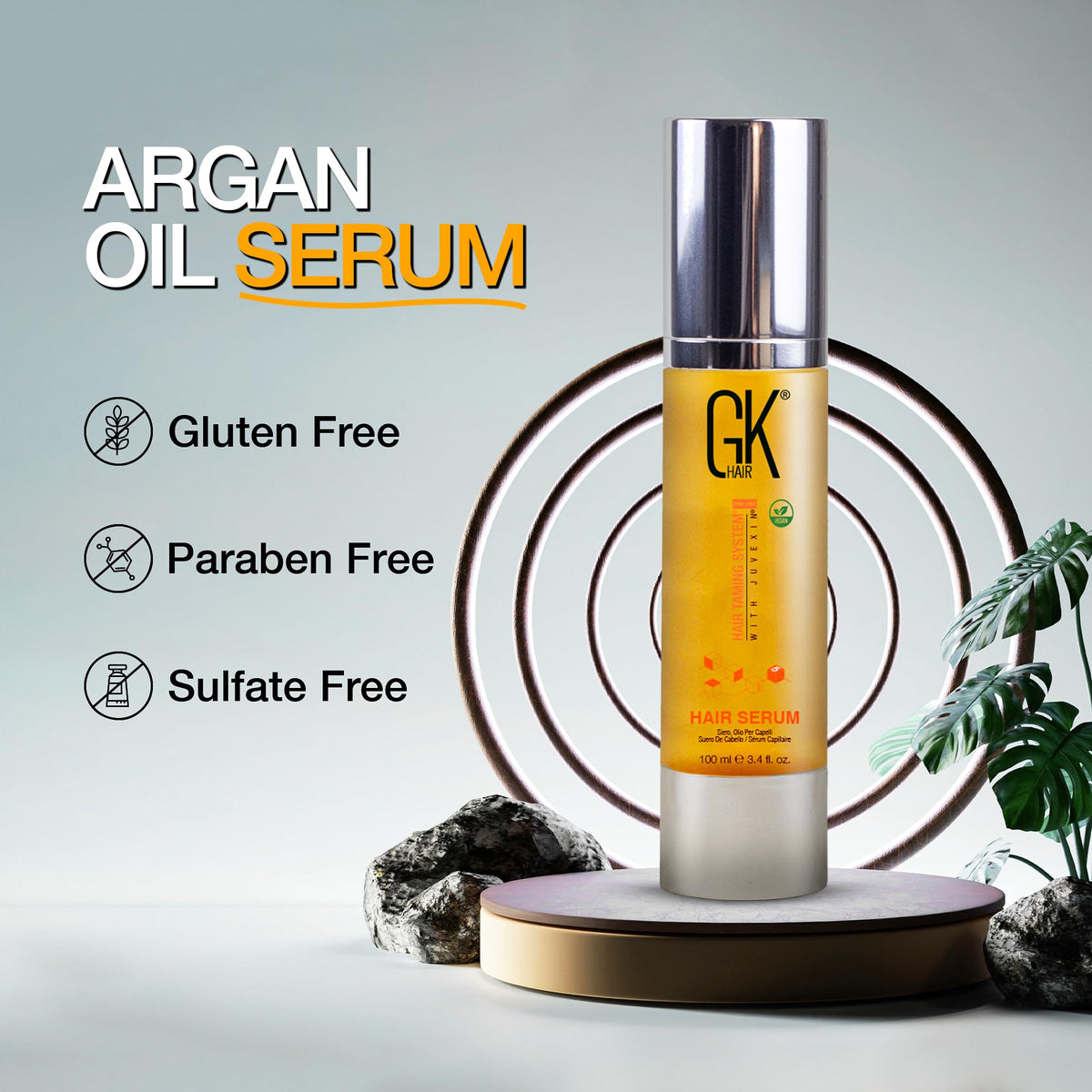 GK HAIR in a bedroom night routine illustrating overnight protection from friction