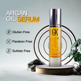 GK HAIR in a bedroom night routine illustrating overnight protection from friction