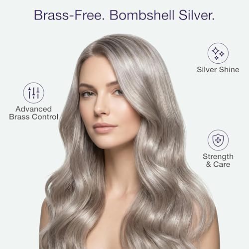 GK HAIR shampoo lather close-up demonstrating coverage and toning benefit