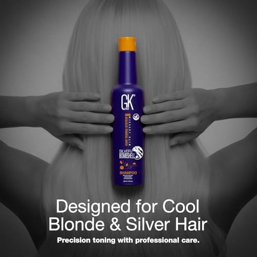 GK HAIR violet pigment swatch illustrating color-correcting power benefit