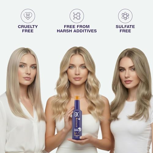 GK HAIR placed in travel pouch showing portability and TSA-friendly benefit