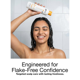 GK HAIR shampoo texture close-up demonstrating gentle, conditioning consistency
