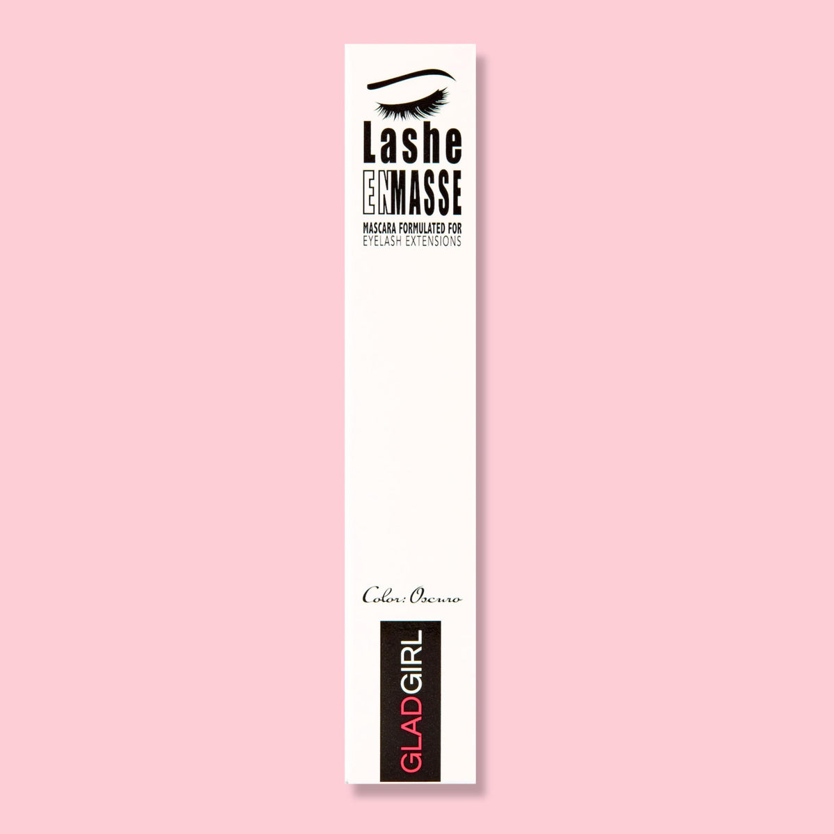 GladGirl applying mascara on lashes demonstrating gentle styling benefit