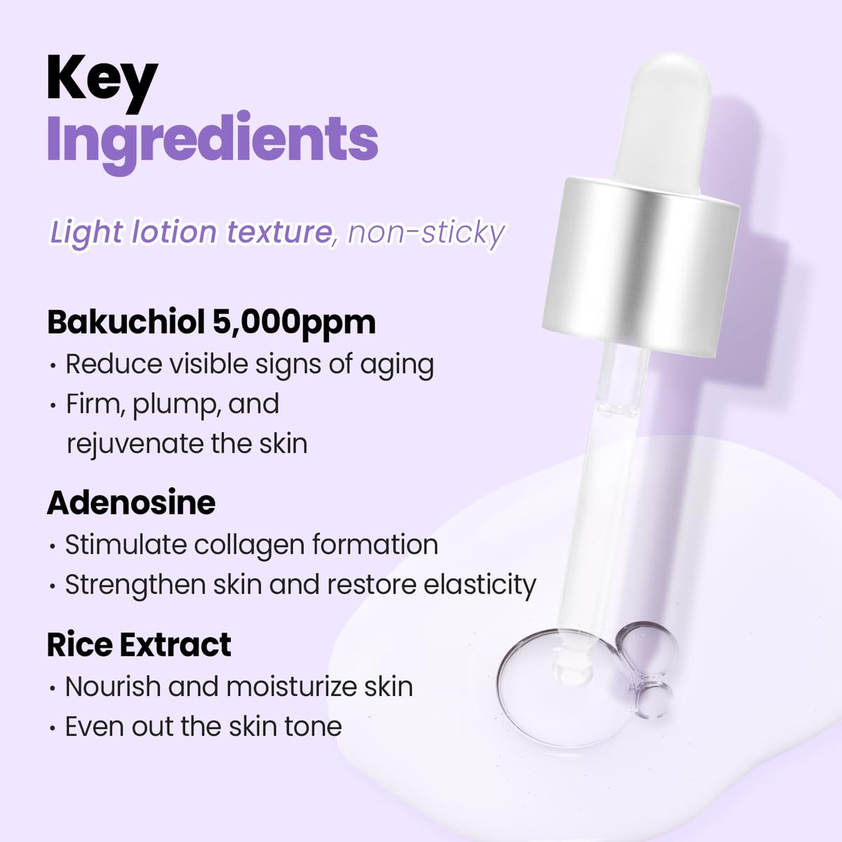 GLAM UP size comparison 1.01 fl oz next to common items for travel-friendly benefit