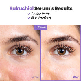 GLAM UP serum droplet texture close-up highlighting smooth absorbency benefit