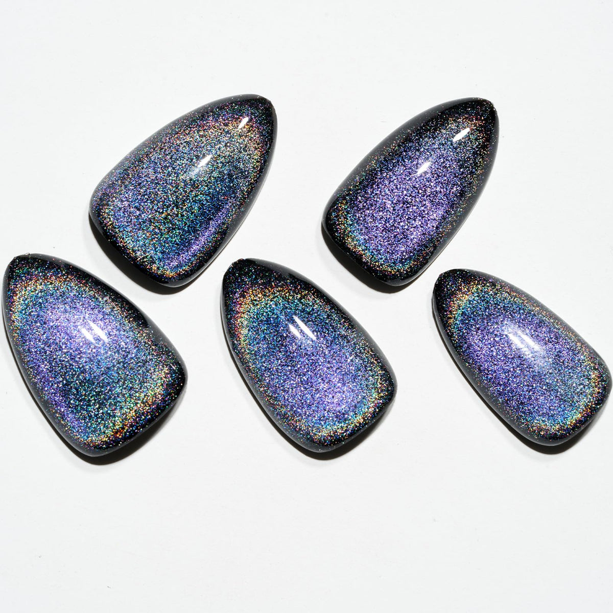 GLAMERMAID close-up of gel-like finish highlighting durable shine and texture