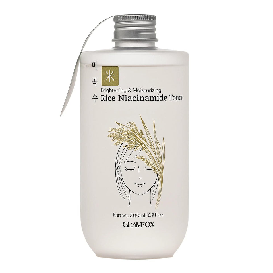 Glamfox front packaging showing bottle and label, promotes long-lasting hydration