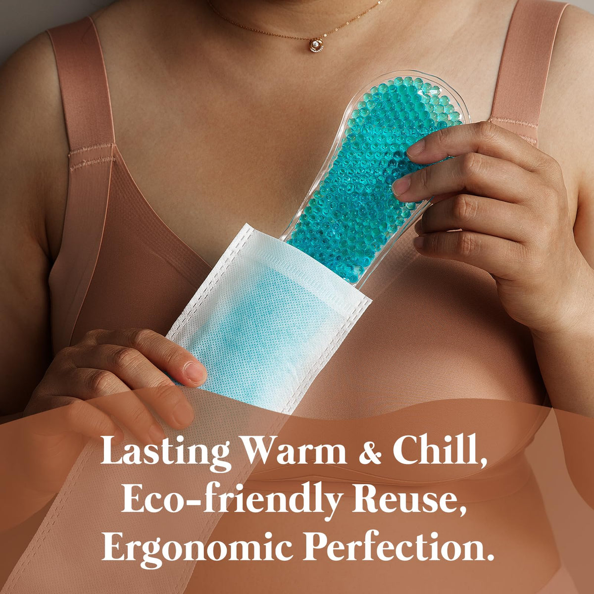 Glamommy cooling wipes pack open revealing moist, skin-friendly wipes for gentle postpartum refreshing