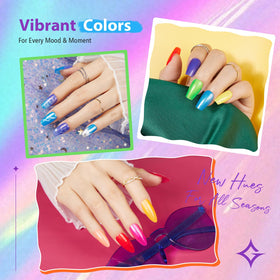Glamonade application on hands in lifestyle scene for quick manicures