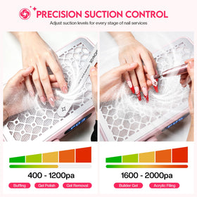 glamonade size comparison with hand showing portable scale and salon practicality