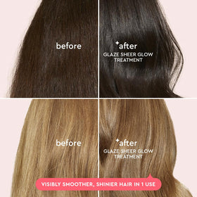 glaze clear gel texture closeup highlighting smooth formula for immediate shine and lightweight feel
