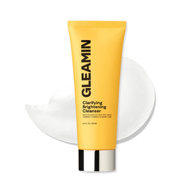Gleamin front packaging showing tube and branding, clear product benefits