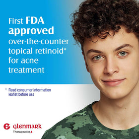 Glenmark Therapeutics gel texture close-up highlighting smooth spreadability