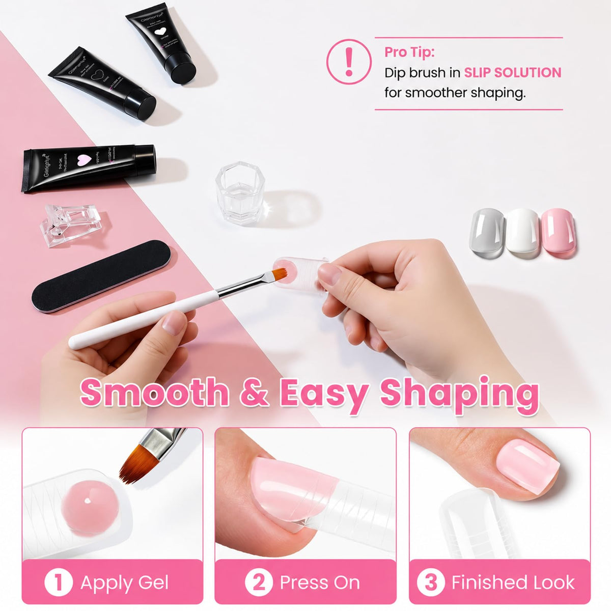 GlimightyX finished toenails styled in sandals showing durable shine