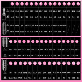 GlimightyX French tip sticker molds for clean tip designs