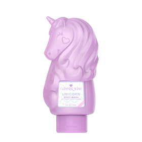 Glimmer Wish front bottle shot showing unicorn shape and playful design