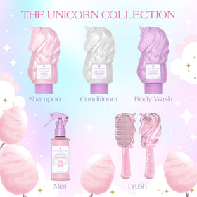 Glimmer Wish child with smooth styled hair after use showcasing shine and manageability
