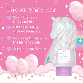 Glimmer Wish pearly conditioner cream texture close-up showing smooth slip