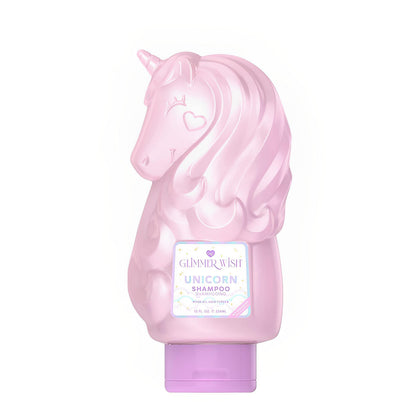 Glimmer Wish front packaging showing unicorn bottle and cotton candy scent benefit