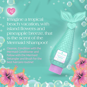 Glimmer Wish shampoo in hand demonstrating easy grip and spill prevention benefit