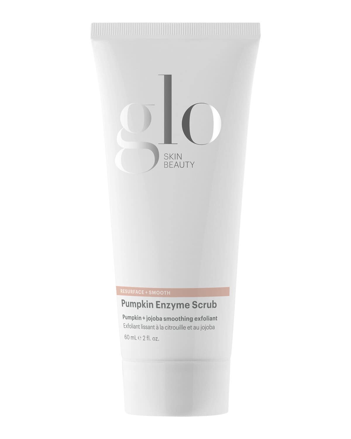 Glo Skin Beauty jar front view showing label and pumpkin aroma benefit