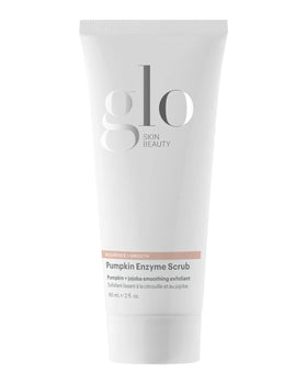 Glo Skin Beauty jar front view showing label and pumpkin aroma benefit