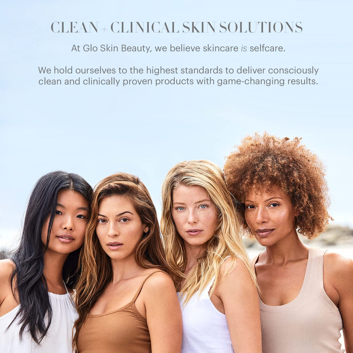 Glo Skin Beauty hand application illustrating smooth spreadability and comfort