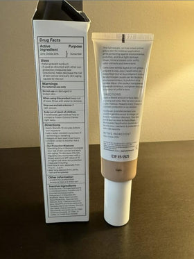 Glo Skin Beauty before and after medium shade evening out skin tone