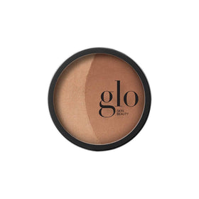 Glo Skin Beauty bronzer compact front view showing sleek packaging and polish