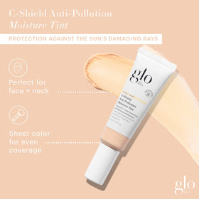 Glo Skin Beauty swatch of 1N Fair on forearm showing sheer, blendable coverage