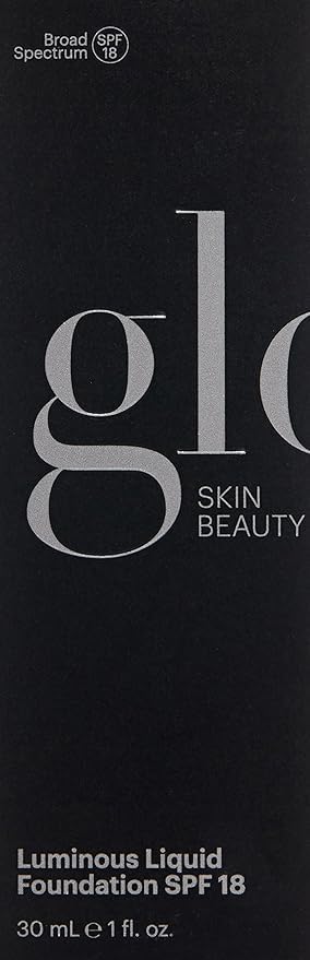 Glo Skin Beauty foundation pumped onto fingertip demonstrating easy dispense benefit