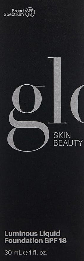 Glo Skin Beauty foundation pumped onto fingertip demonstrating easy dispense benefit