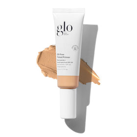 Glo Skin Beauty front bottle and tube medium showing packaging and shade