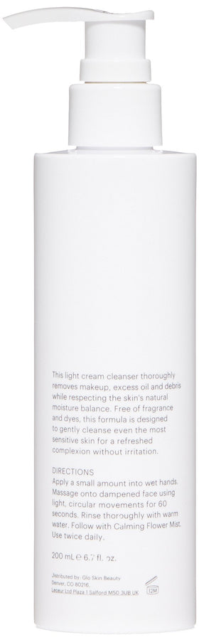 Glo Skin Beauty cream texture close-up highlighting conditioning feel and hydration
