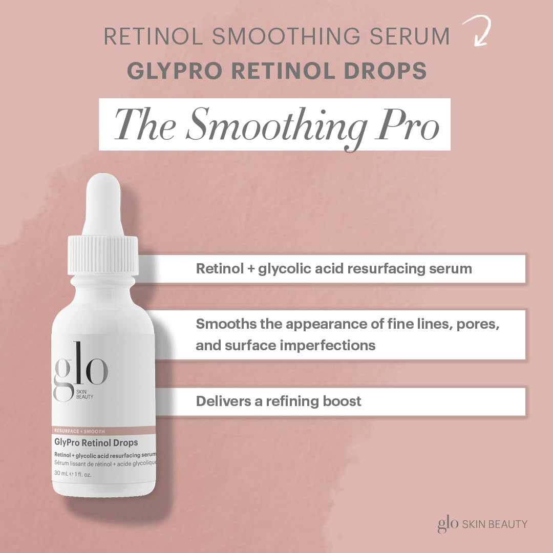 Glo Skin Beauty pipette above bottle showing precise application benefit