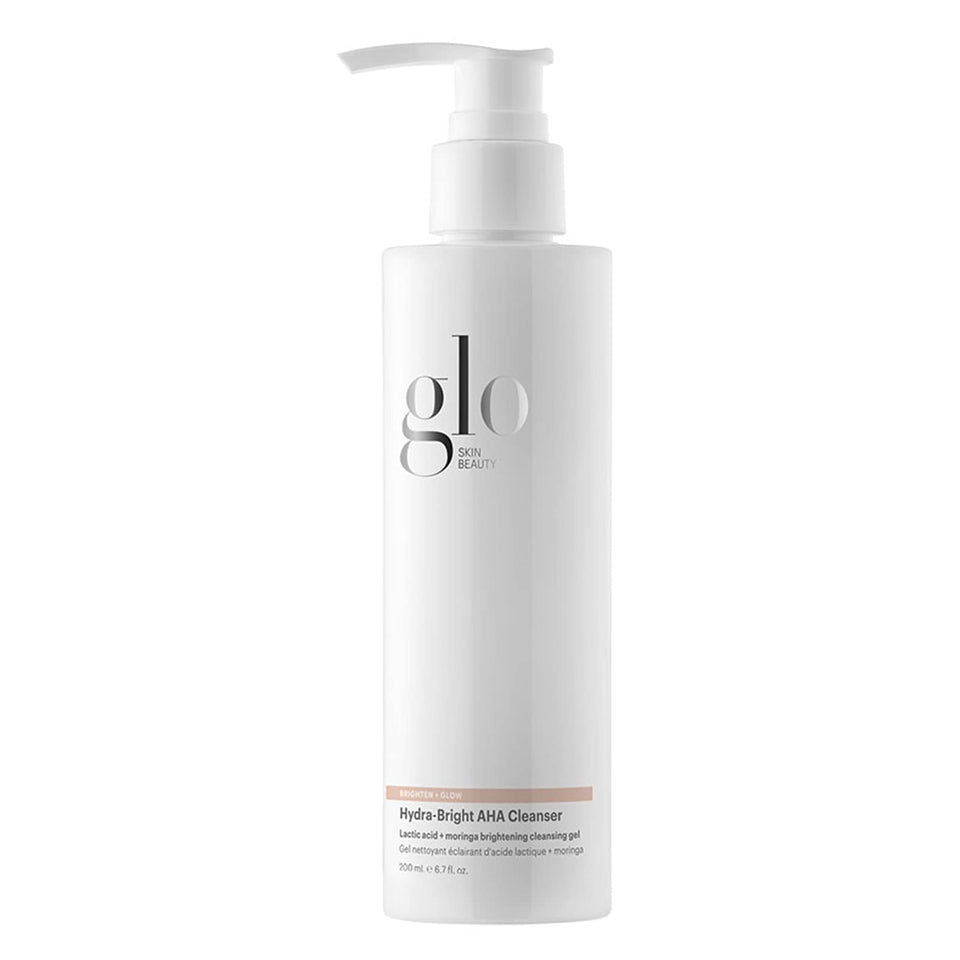Glo Skin Beauty front packaging showing cleanser and benefits