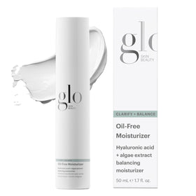 Glo Skin Beauty front packaging shows clean bottle and brand benefit