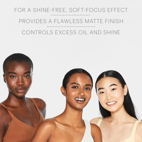 Glo Skin Beauty powder applied with brush for effortless, even setting
