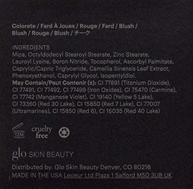 Glo Skin Beauty blush on vanity with mirror for everyday routine