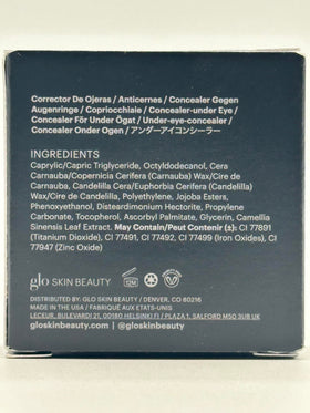 Glo Skin Beauty before and after under-eye showing concealment and natural brightening