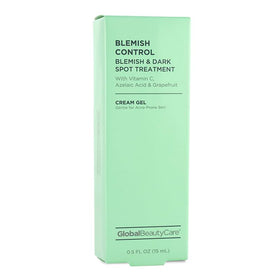 Global Beauty Care soothing gel moisturizer swipe showing cooling hydration effect
