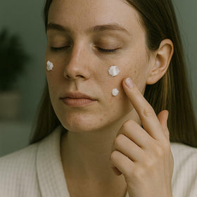 Global Beauty Care full product lineup with key ingredients for clearer-looking skin