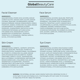 Global Beauty Care travel pouch holding products for on-the-go skin hydration
